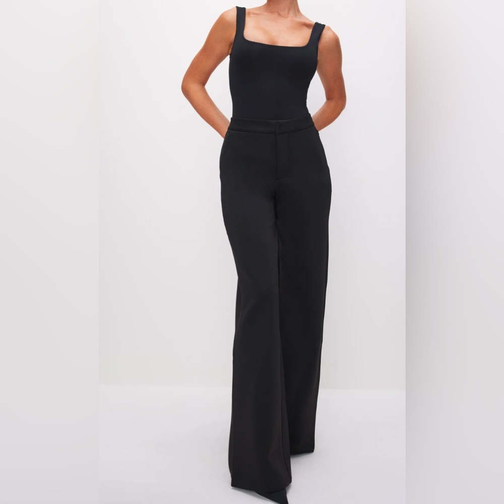 Good American Scuba Boss Trouser Pants 16